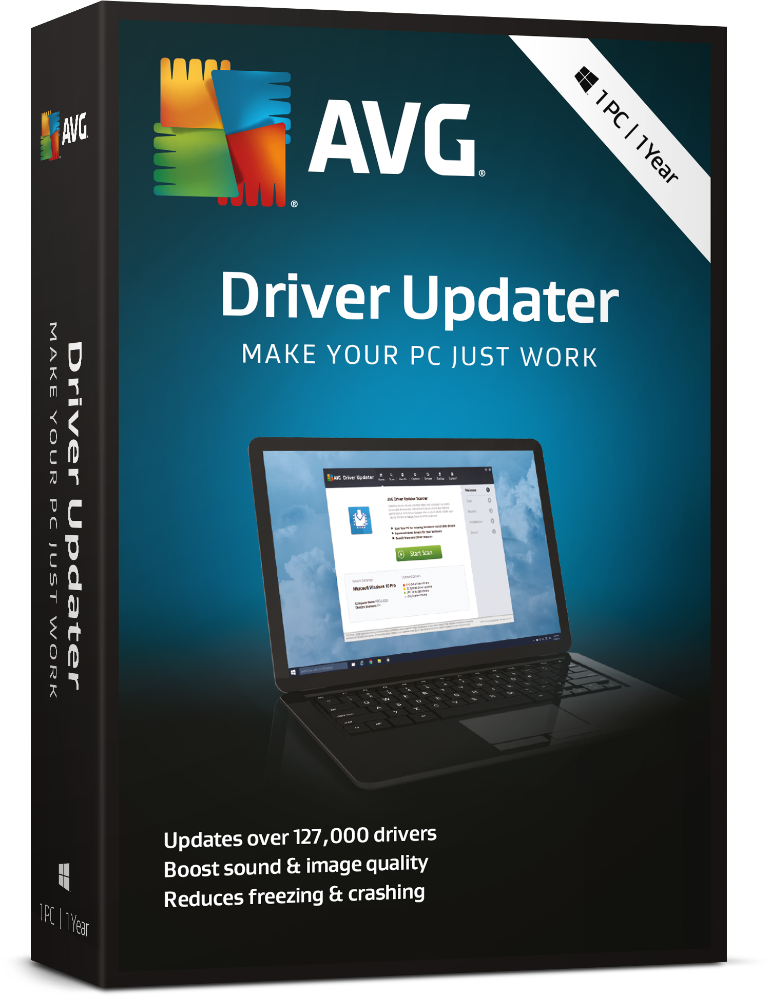 AVG Driver Updater 1 Computer 2 Years License